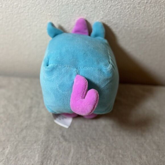 Pet Simulator X Unicorn Plush 5” Teal Pink Big Games PhatMojo 2022 - Picture 2 of 5